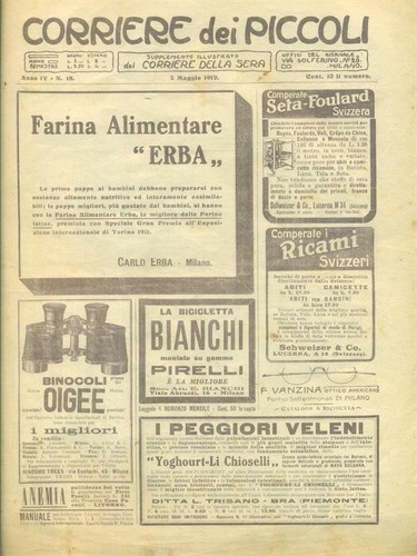 Corriere dei piccoli 1909 1914 - piccoli, 1909-1914