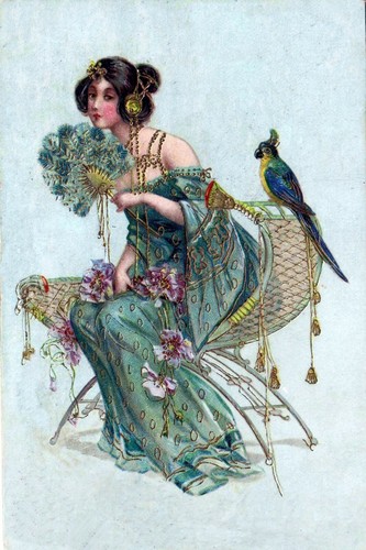 Immagine signora e - immagine,