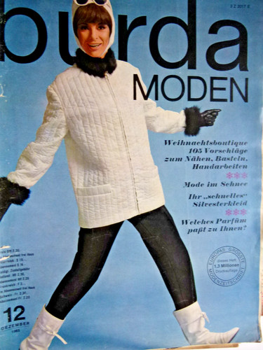 Vecchio quaderno moda burda - quaderno,
