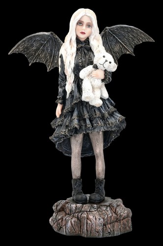 Statua figurina gotica fata - figurina,