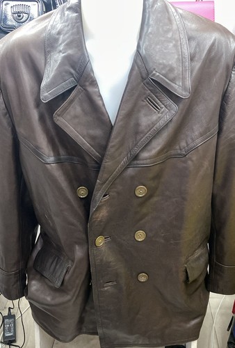 Giacca cappotto vera - cappotto, pelle
