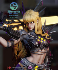 Magik, Marvel Rivals, 1/4-1/24, non dipinto, stampa 3D, personaggio, statua, 3Dmoonn