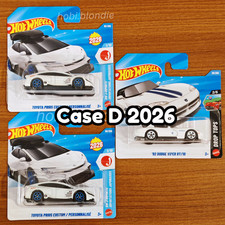 Hot Wheels 2026 Case D Toyota Prius Custom / Personalise & 92 Dodge Viper RT/10