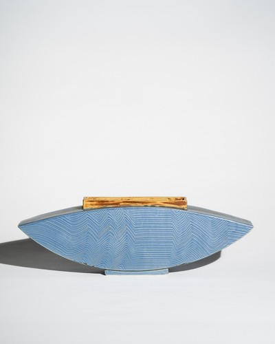 Vaso ceramica studio europeo