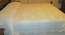 Copriletto Vintage Cotone 100% Fatto A Mano - Sanificato - Bellissimo!