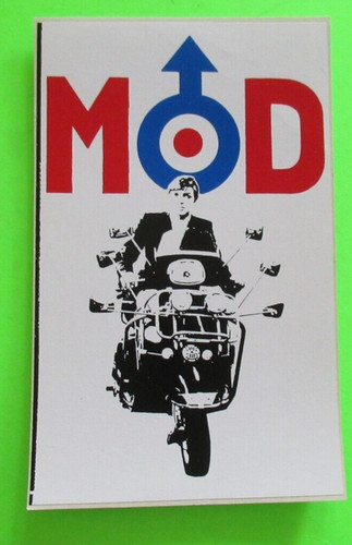 Adesivo mod vespa vintage - adesivo,