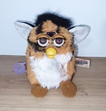 FURBY 1998 1999 GIG TIGER LEOPARD WHITE TIGRATO A STRISCE 70/800 OCCHI MARRONI