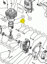 SEGMENTO RICAMBIO PER CILINDRO