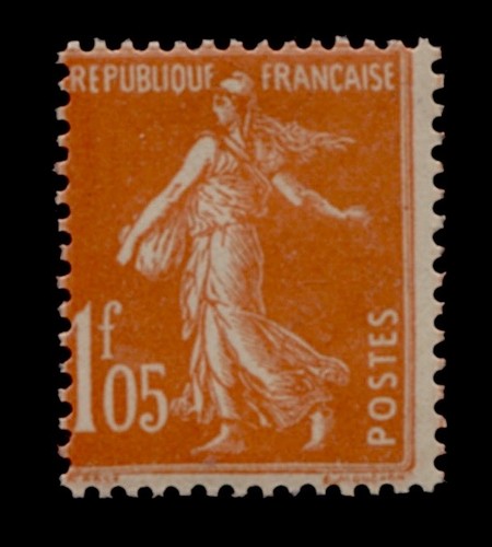 France 195 neuf sans - france, n°