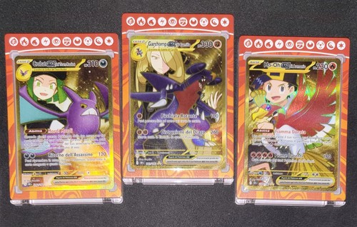 Lotto carte pokemon - carte, gold