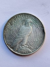 MONETA 1 DOLLARO PEACE STATI UNITI 1922  ARG. g.26,73 OLD SILVER COIN