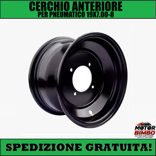 Cerchio anteriore pollici 4 - anteriore,