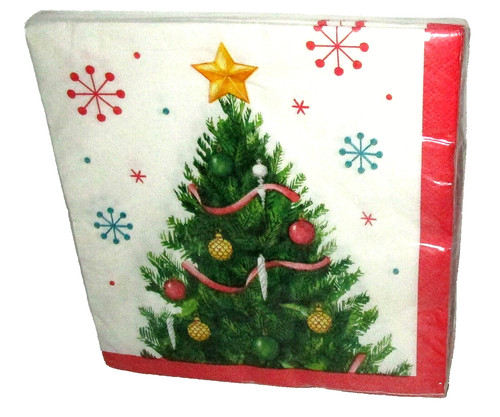 Natale tovaglioli pranzo - tovaglioli,