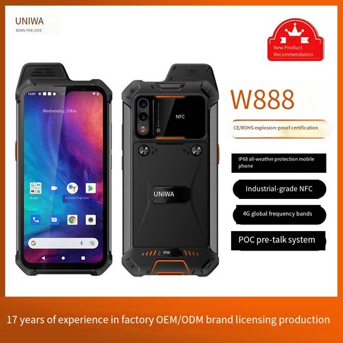 Telefono robusto ip68 4g - 6,3",