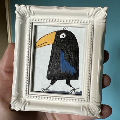 Corvo divertente - corvo,