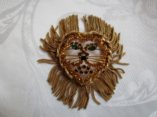 Spilla figurativa gatto testa