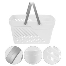  Porta cosmetici in plastica Cestino in plastica Cestino portaoggetti portatile