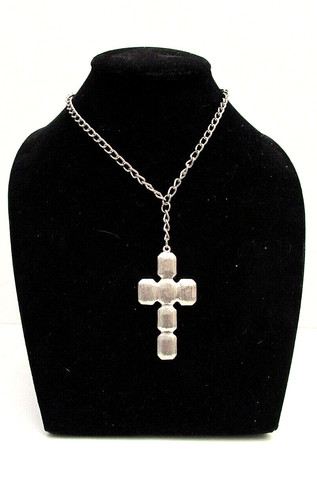 Collana croce catena in - e,