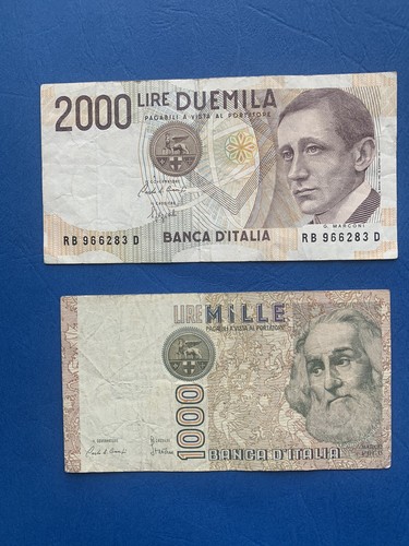 Lotto banconote 2000 - 2,