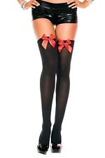 Raso Rosso Fiocchi Nero Opaco