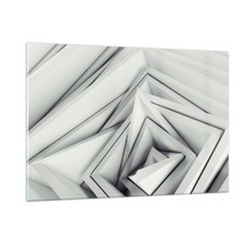 Quadro su Vetro 120x80cm Tecnologia 3D Moderno Stampe Immagini Moderni Murale