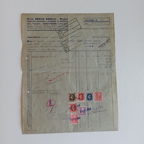 1945 enrico boselli forniture - 1945,