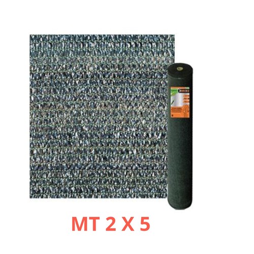 Rete ombreggiante verde 2x5 - mt,