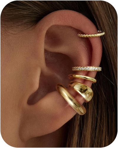 Ear cuff orecchini non - cuff,