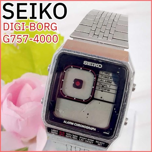 Seiko g757 4000 chronograph - seiko, g757-4000