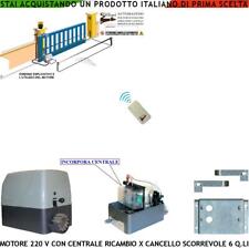 CANCELLO SCORREVOLE 6 Q.LI