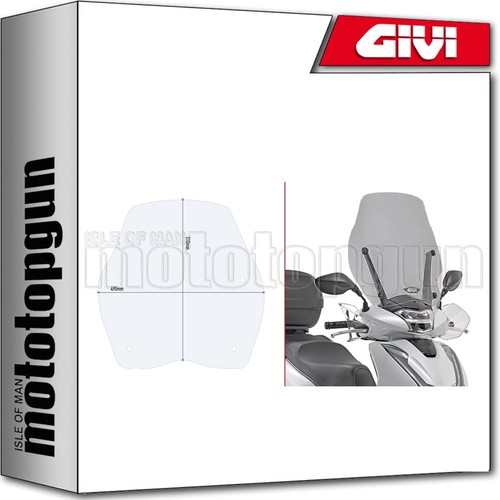 Cupolino fumé givi honda - fumÉ, sh