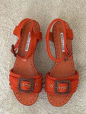 Raro zoccolo sandalo Manolo