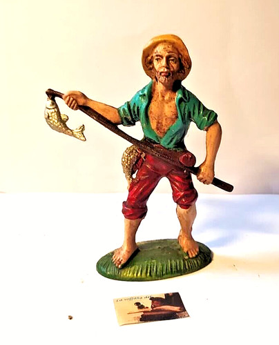 Pastore figurino per presepe - pastore,