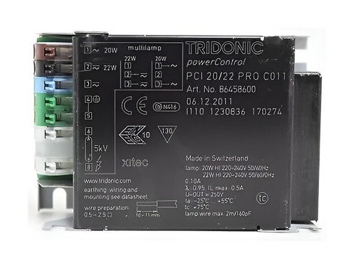 Tridonic powercontrol pci - tridonic,