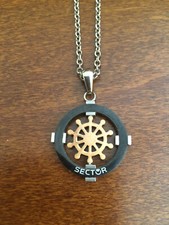 COLLANA SECTOR MARINE TIMONE CON PENDENTE 