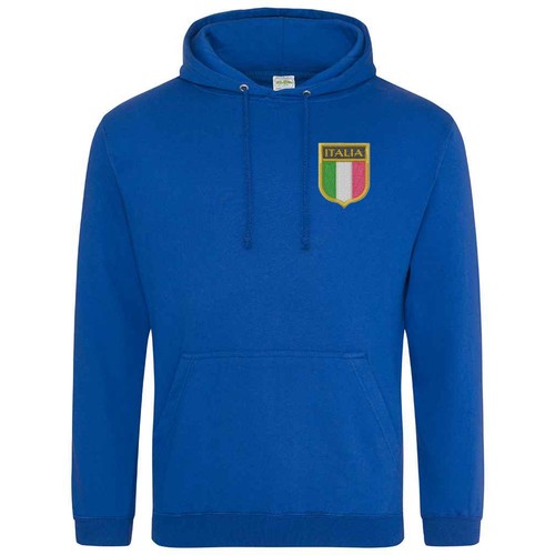 Felpa con cappuccio ricamata