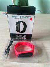 SMARTWATCH OROLOGIO M4 SMART BAND FITNESS TRACKER CARDIOFREQUENZIMETRO SPORT