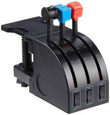 Logitech Saitek PRO Flight Throttle Quadrant Leve Asse Simulazione Professionale