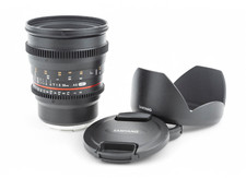 Samyang 50mm 1.5 T AS UMC obiettivo standard cine lens Sony E mirrorless AS NEW