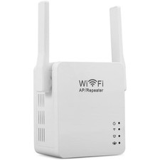 RIPETITORE WIFI EXTENDER 300MBPS DUAL BAND 2 ANTENNE ETHERNET ACCESS POINT WPS