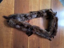 Stola di visone vintage 6 con