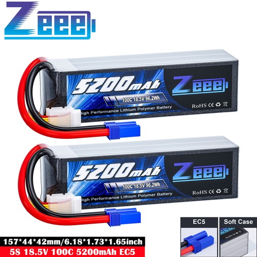 Zeee 5s batteria lipo - 2x,