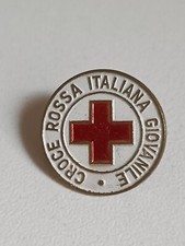 Spilla - Croce Rossa Italiana Giovanile - Vintage