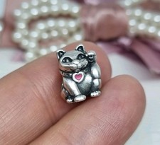 Ciondolo Pandora Cuore Gatto