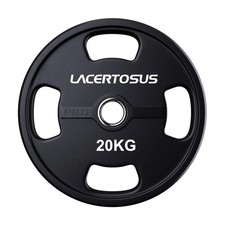 Disco PRO Grip Gommato - 20 Kg - Lacertosus