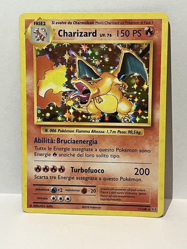 Carta pokemon charizard prima - pokemon,