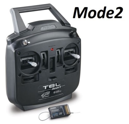 Futaba radio t6l 6ch sport - -,
