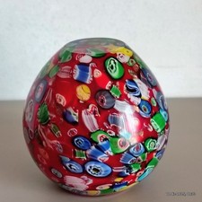 Vaso vetro Murano mosaico