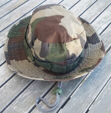 Berretto jungle tipo U.S. Army mimetismo woodland ottimo etichettato tg. 59/60