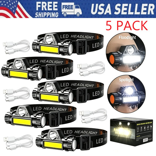 Confezione fari led - 5, torcia